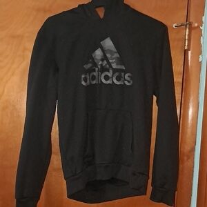 Adidas Black Pullover Hoodie